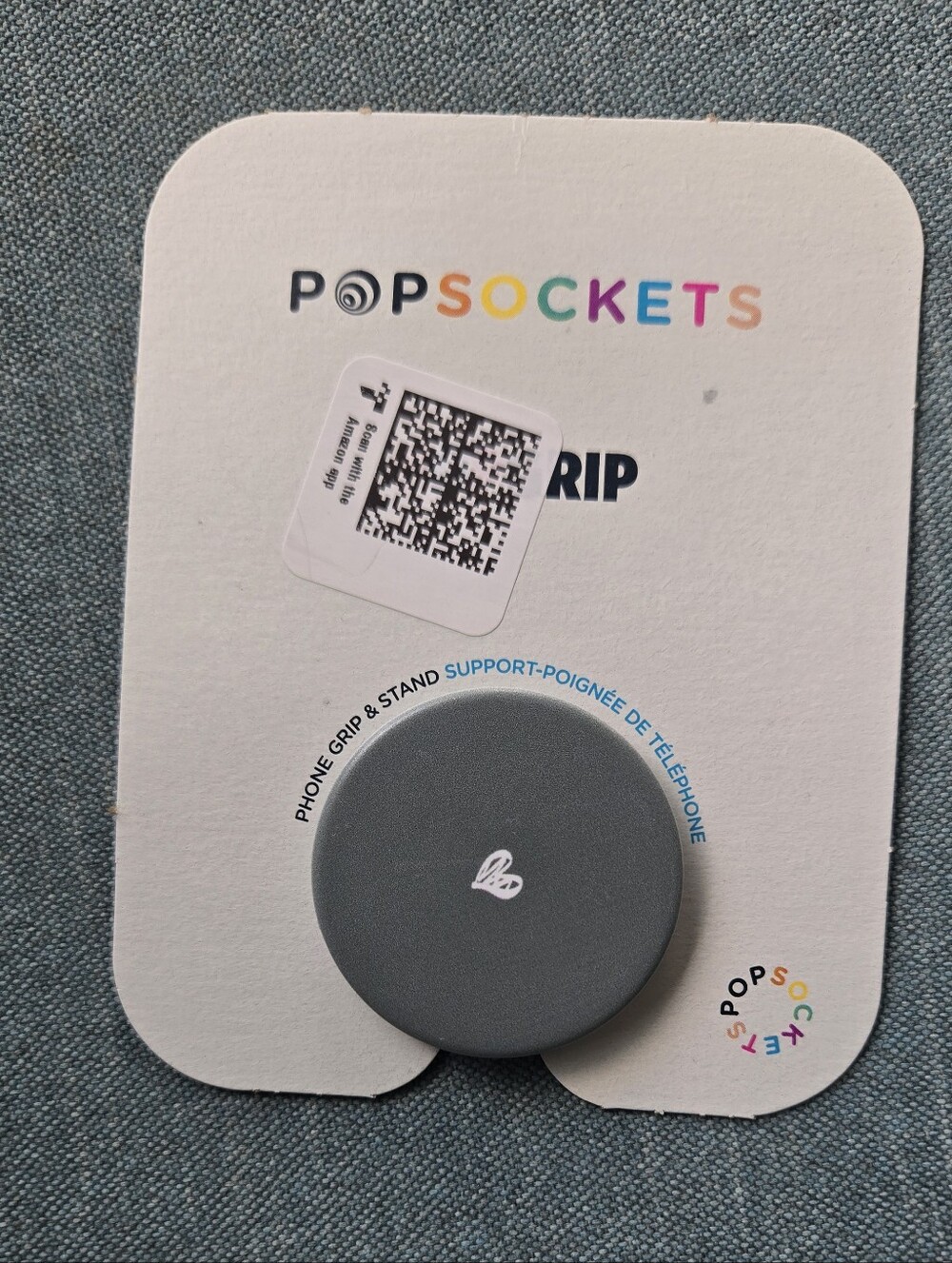 Sage Green Heart, love, minimalist, pop sockets, adhesive pop grip